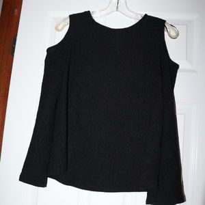 H&M black long sleeve top
